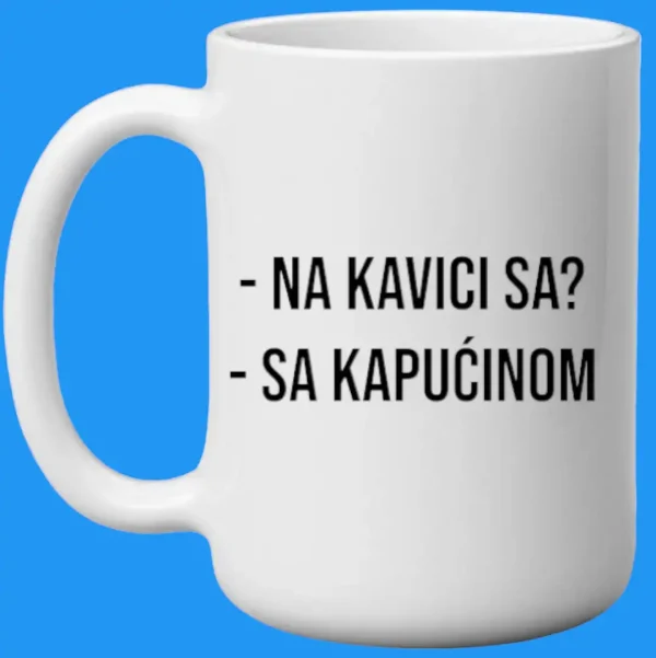 Šolja - Na kavici sa kapućinom