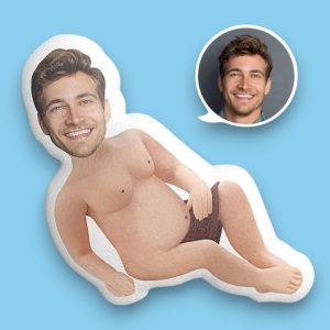 Smešan poklon personalizovani jastuk sa likom po želji