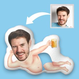 Šaljivi poklon sexy pivopija - Jastuk sa likom po želji!