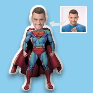Poklon Supermen junak - plišani jastuk sa likom po želji!