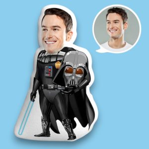 Poklon Star Wars - Darth Vader plišano jastuče sa likom po tvojoj želji!