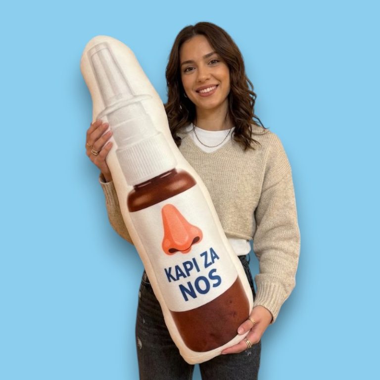 Personalizovani jastuk Kapi za nos